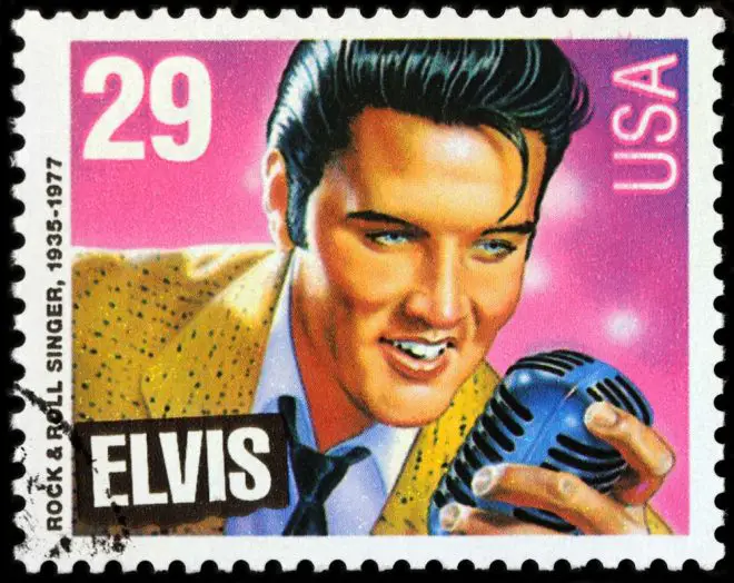 Elvis Presley Best Selling Commemorative Stamp