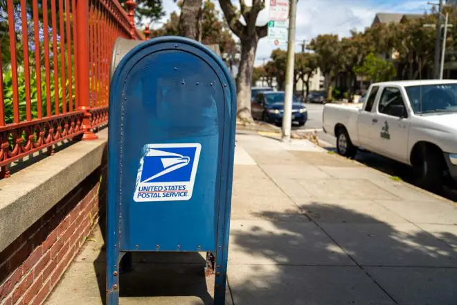 USPS Collection Box / USPS Blue Box